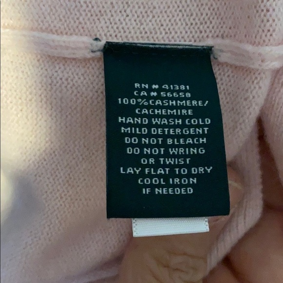 Lauren Ralph Lauren 💯% Cashmere Tunic Sweater - Picture 5 of 6